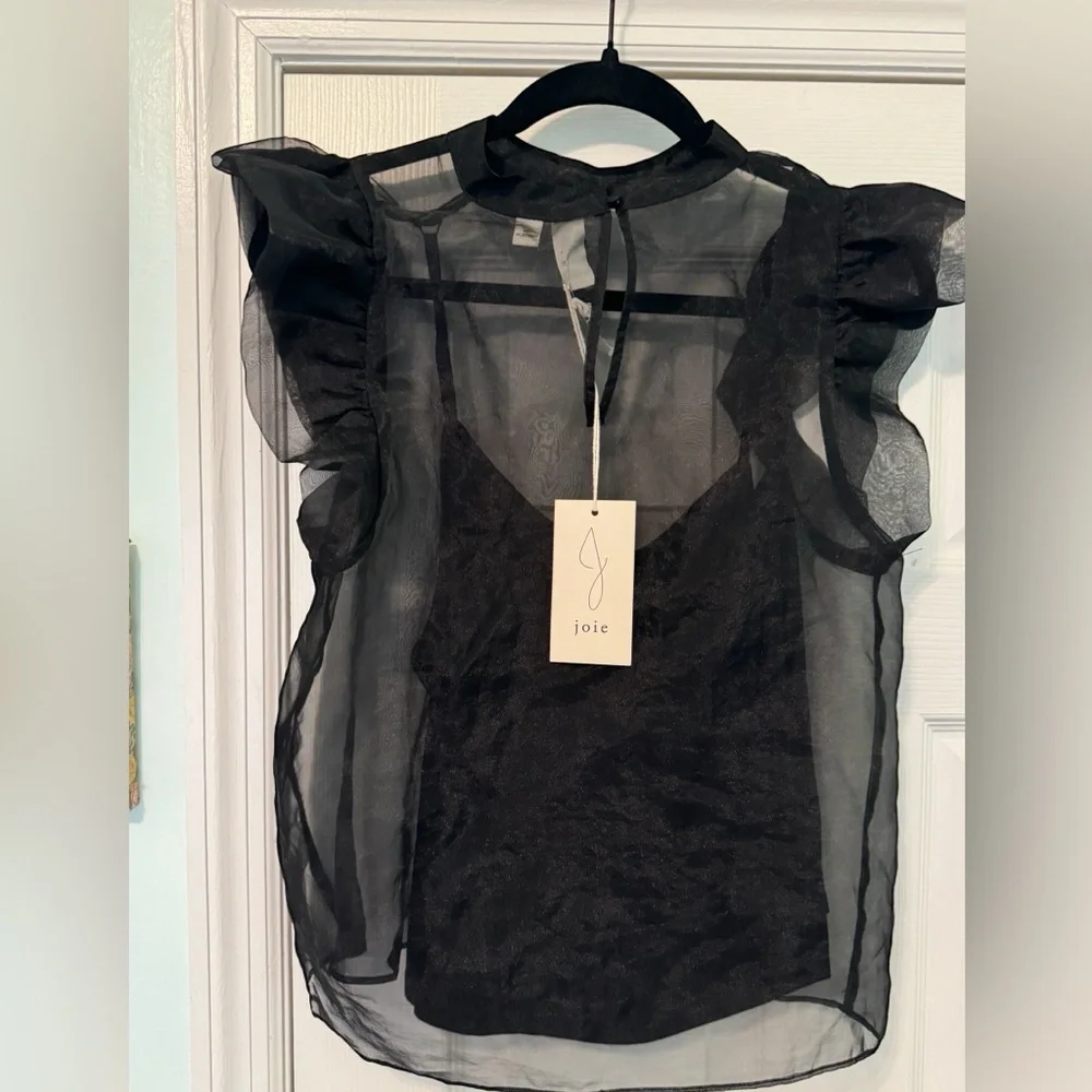 NWT Joie Multi layered shirt - Picture 4 of 10